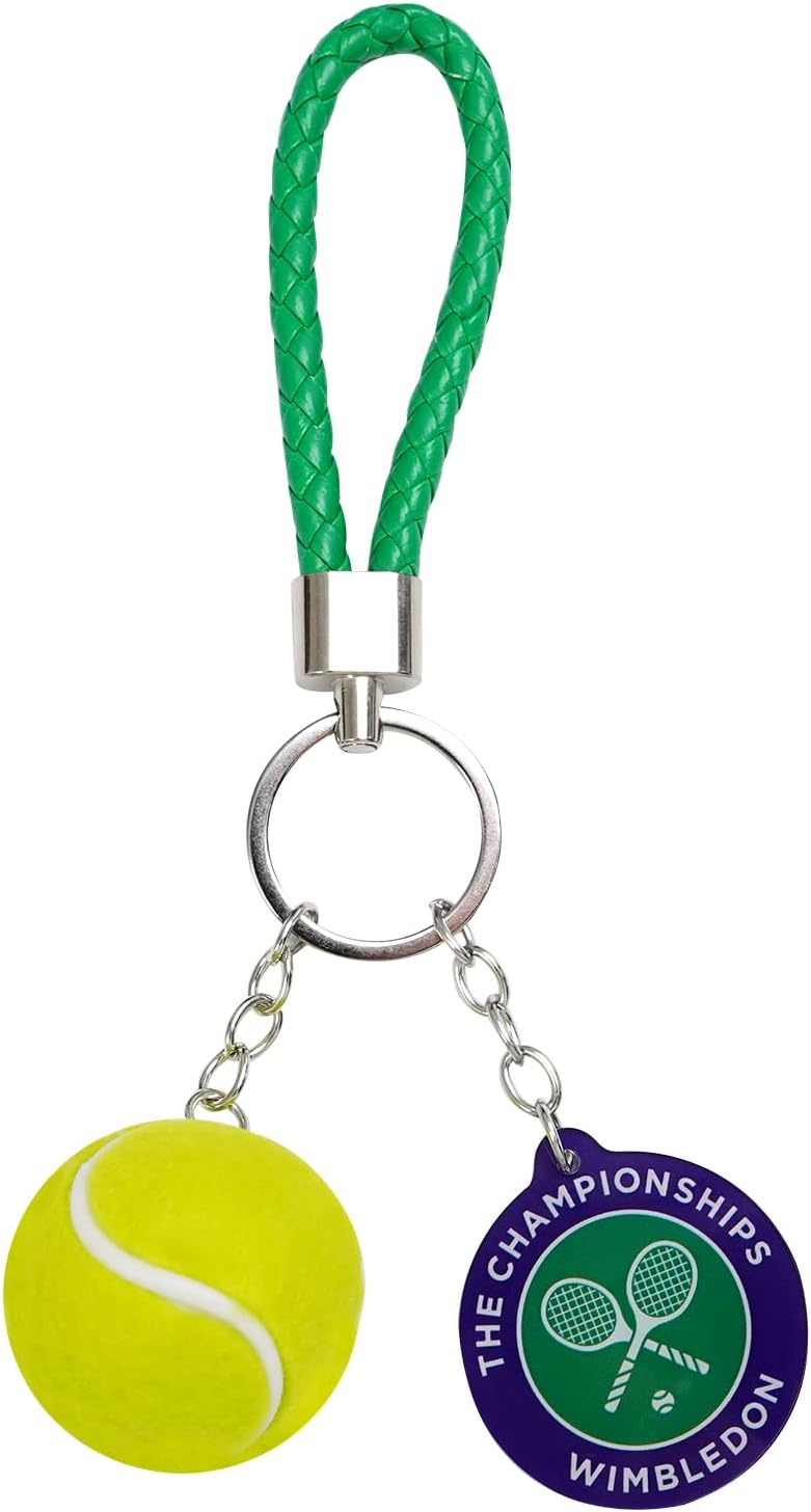 WILMIN Mini Tennis ball Keychain, Grand Slam Style - Image 2